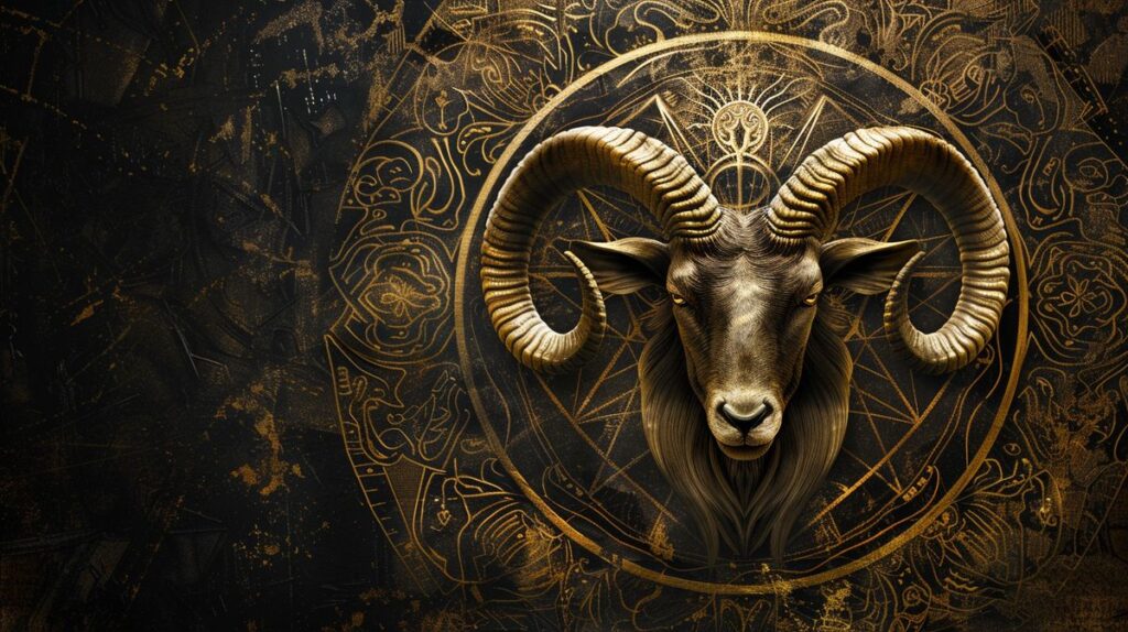 Detailreiches Bild von Steinbock Sexhoroskop