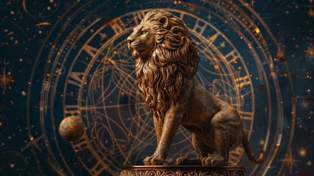 Sexhoroskop für das Sternzeichen Löwe Grafik