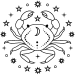 Krebs Sternzeichen.