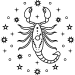 Skorpion Sternzeichen.