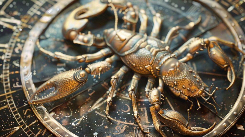 Detailliertes Skorpion Sexhoroskop Bild